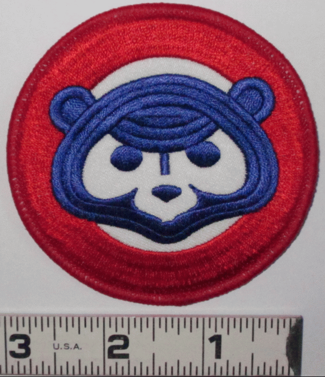 Chicago Cubs 1984 Bear Face Logo Patch