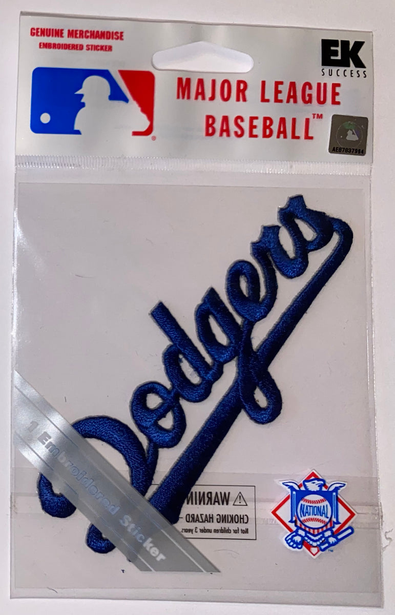 Los Angeles Dodgers L.A. Letters White Jersey Patch Iron On 