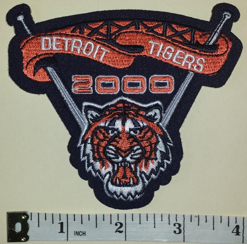 Detroit Tigers WWII Anniversary and Commemorative Patch