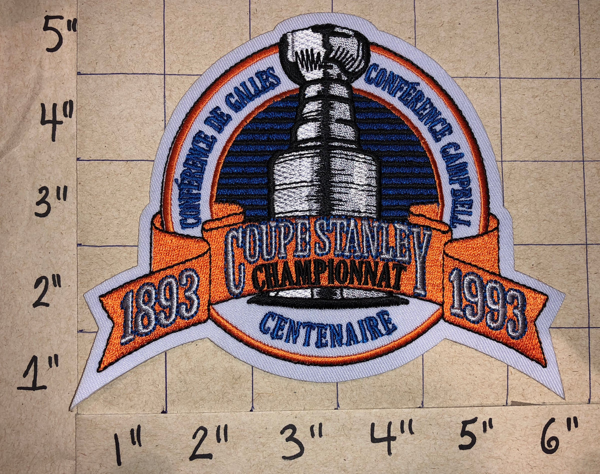 STANLEY CUP FINALS - LOS ANGELES KINGS vs. MONTREAL CANADIENS LARGE 1993  PATCH