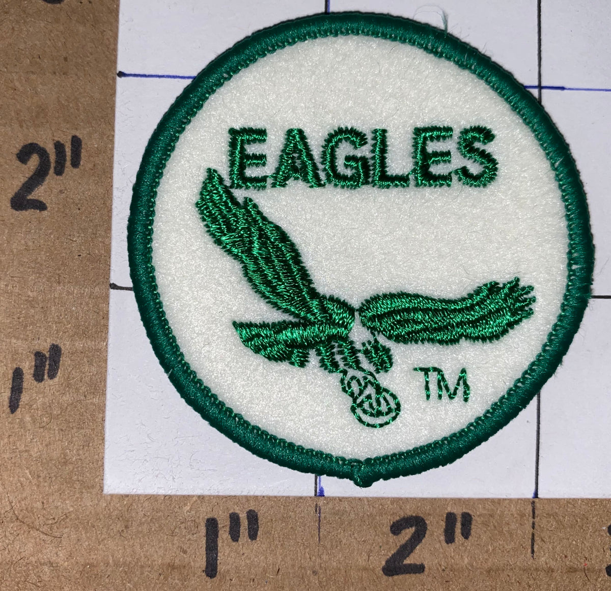 New Philadelphia Eagles NFL Football Team Round Embroidered Patch 2