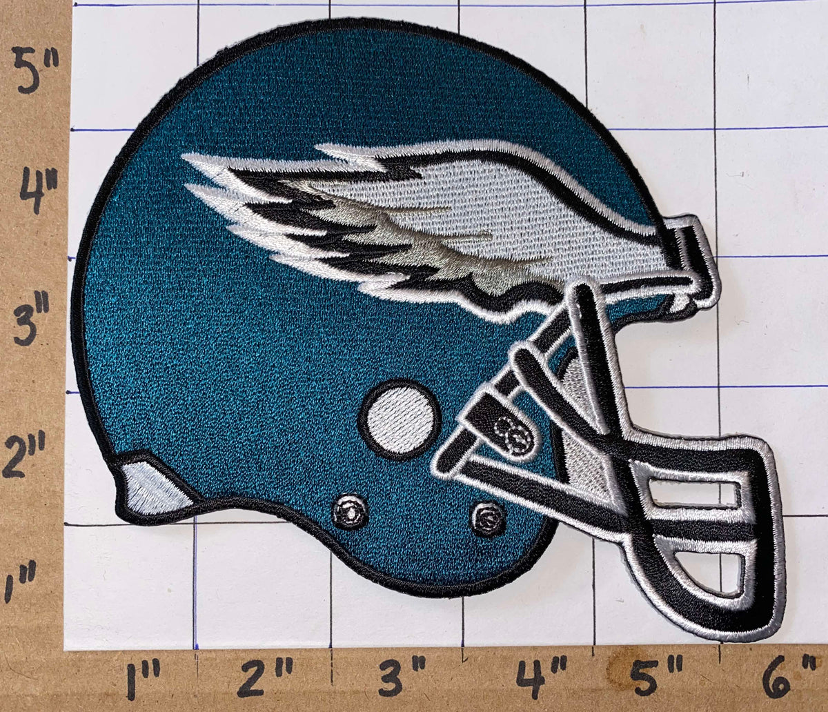 1 PHILADELPHIA EAGLES 5 SCRIPT NFL FOOTBALL PATCH – UNITED PATCHES