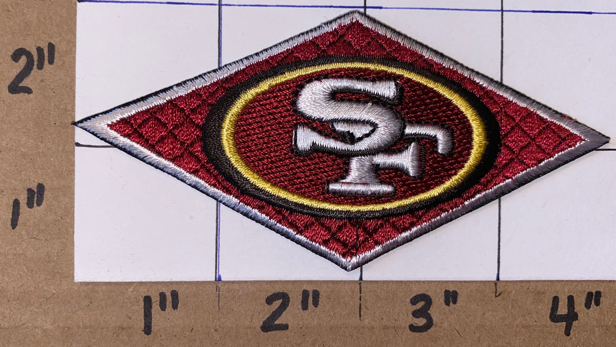 2) San Francisco 49ers Patches Iron On Embroidered Patch ~USA FREE  Shipping!