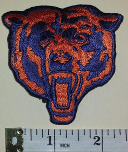 CHICAGO BEARS 2 1/2" LOGO NFL FOOTBALL PATCH
