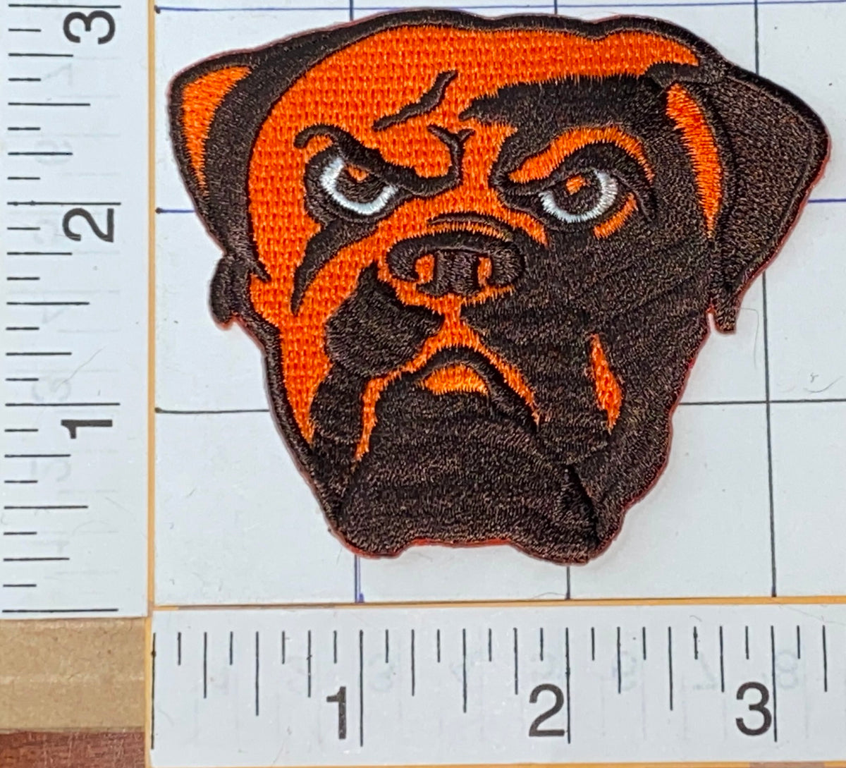 1 CLEVELAND BROWNS DAWG NFL FOOTBALL DOG FACE EMBLEM CREST PATCH – UNITED  PATCHES