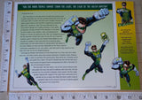 GREEN LANTERN SUPERHERO DC UNIVERSE COMICS GOTHAM CITY WILLABEE & WARD PATCH
