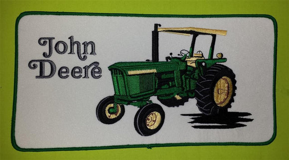 1 HUGE JOHN DEERE AGRICULTURE FARMING TRACTORS FORESTRY MACHINERY PATCH