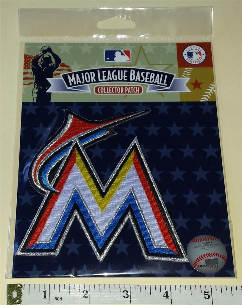 Miami Marlins Iron on Patch 