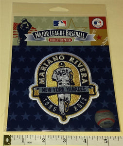 OFFICIAL MLB NEW YORK YANKEES MARIANO RIVERA RETIREMENT 1995-2003 PATCH MIP