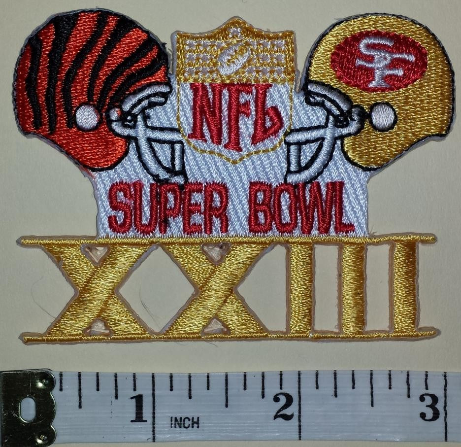 San Francisco 49ers vs. Cincinnati Bengals Super Bowl XXIII 10.5 x 13  Sublimated Plaque - NFL Team Plaques and Collages at 's Sports  Collectibles Store