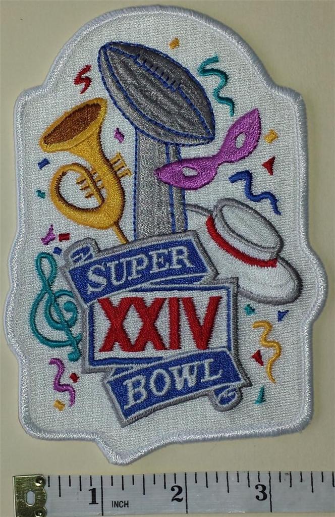 SUPER BOWL 24 XXIV SAN FRANCISCO 49ERS vs DENVER BRONCOS NFL FOOTBALL –  UNITED PATCHES