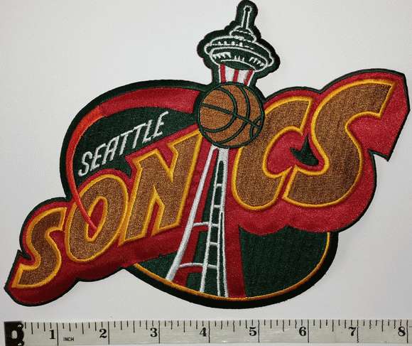 1 SEATTLE SUPERSONICS SONICS NBA BASKETBALL  8