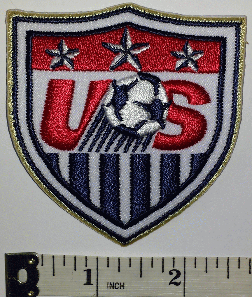 US UNITED STATES SOCCER FEDERATION USSF CREST BADGE PATCH – UNITED PATCHES