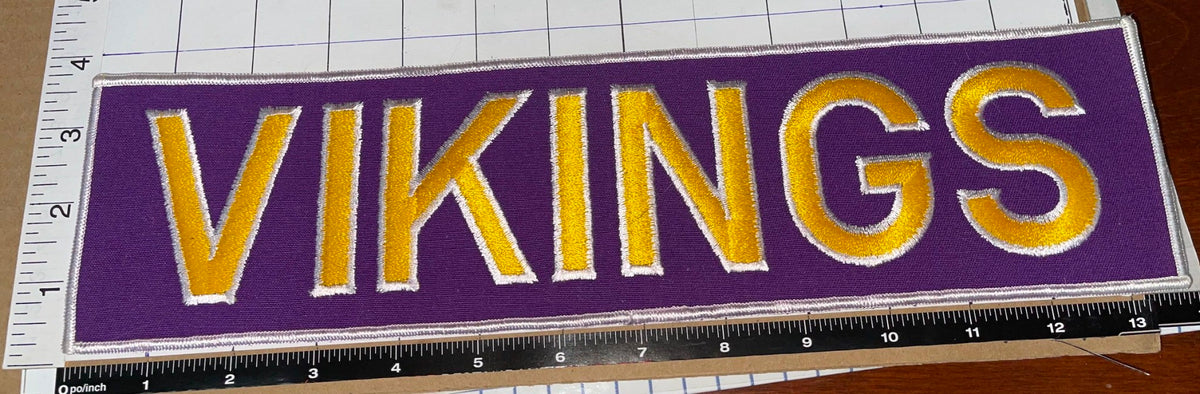 MINNESOTA VIKINGS 1 STAR CAPTAIN NFL FOOTBALL EMBLEM PATCH – UNITED PATCHES