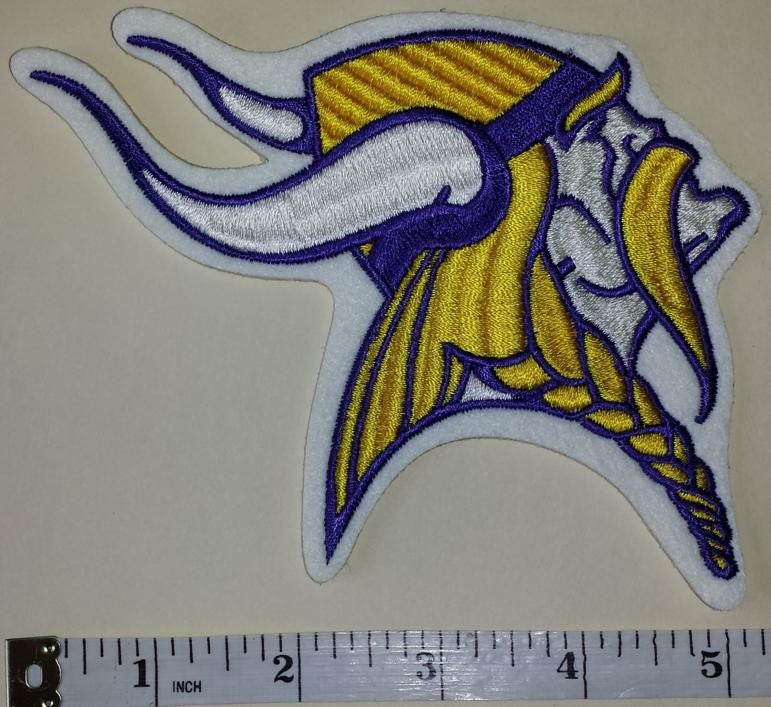 MINNESOTA VIKINGS 1 STAR CAPTAIN NFL FOOTBALL EMBLEM PATCH – UNITED PATCHES