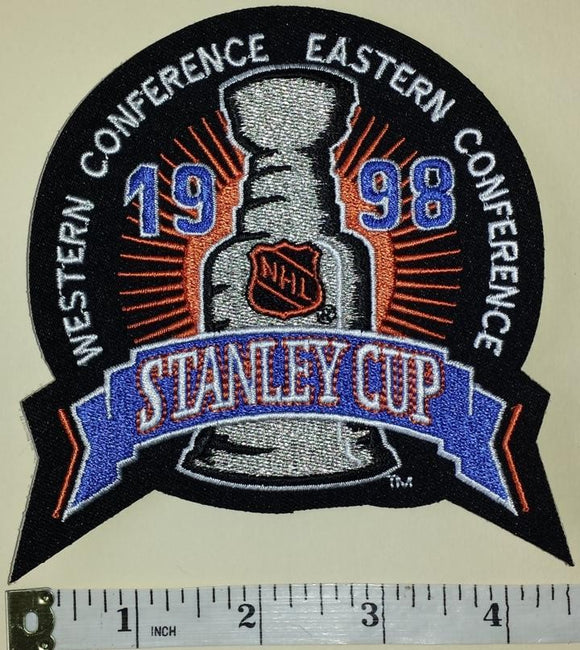  National Emblem 2009 NHL Stanley Cup Final Jersey Patch Pittsburgh  Penguins Detroit Red Wings : Applique Patches : Sports & Outdoors