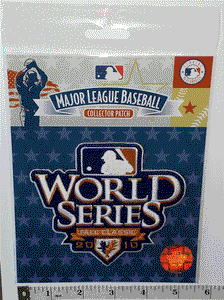 OFFICIAL 2010 WORLD SERIES SAN FRANCISCO GIANTS MLB EMBLEM PATCH MIP