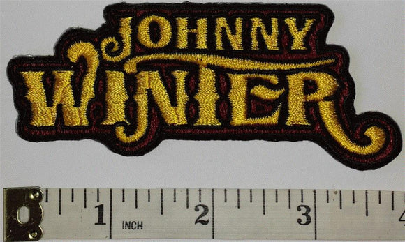 JOHNNY WINTER BLUES ROCK ARTIST CONCERT MUSIC crest emblem PATCH