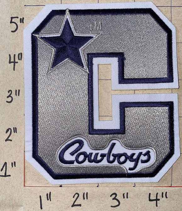 DALLAS COWBOYS 5 LETTER NFL FOOTBALL PATCH – UNITED PATCHES