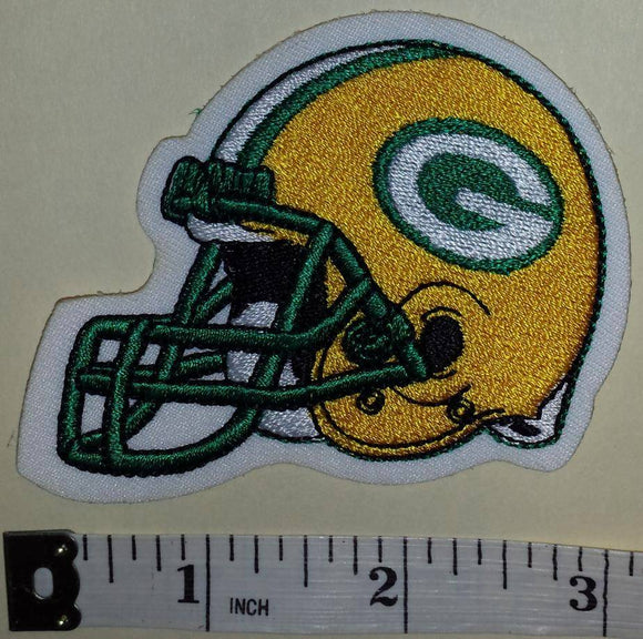 GREEN BAY PACKERS NFL FOOTBALL 3 inch HELMET PATCH