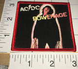 5 AC/DC ACDC ANGUS YOUNG BACK IN BLACK HIGHWAY TO HELL MUSIC ALBUM PATCH LOT