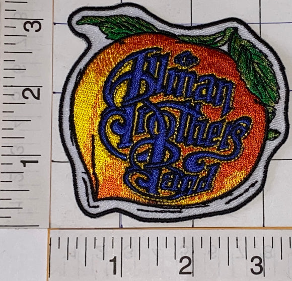 1 ALLMAN BROTHERS BAND PEACH AMERICAN ROCK BLUES JAZZ COUNTRY MUSIC CREST PATCH