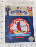 OFFICIAL 30TH ANNIVERSARY ST. LOUIS CARDINALS 1982 WORLD SERIES MLB PATCH MIP