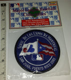 2003 OFFICIAL MONTREAL EXPOS SAN JUAN PUERTO RICO MLB BASEBALL EMBLEM PATCH MIP