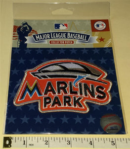2012 OFFICIAL MIAMI MARLINS PARK INAUGURAL SEASON MLB BASEBALL EMBLEM PATCH MIP