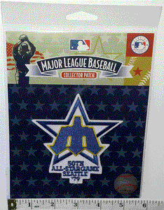 50TH ALL STAR GAME 1979 MLB BASEBALL OFFICIAL MARINERS EMBLEM PATCH MIP