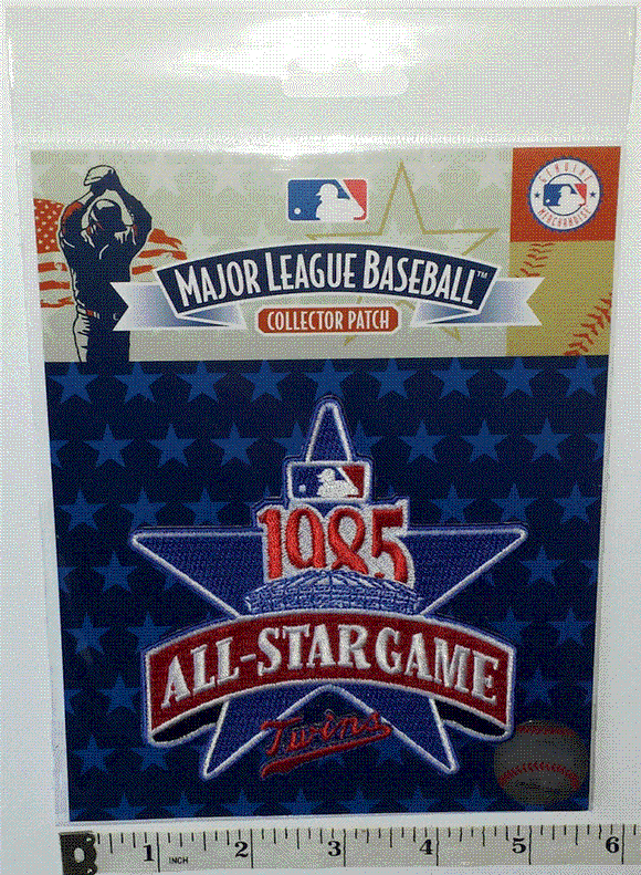 1985 ALL STAR GAME MINNESOTA TWINS MLB BASEBALL OFFICIAL EMBLEM PATCH MIP