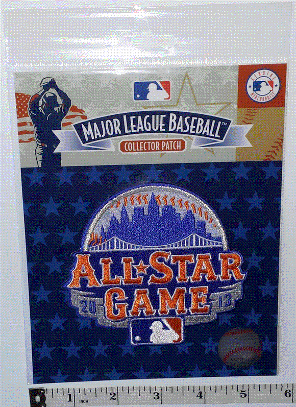 2013 OFFICIAL ALL STAR GAME NEW YORK METS MLB BASEBALL EMBLEM CREST PATCH MIP