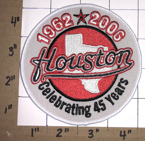 2006 HOUSTON ASTROS 45TH ANNIVERSARY CELEBRATING 45 YEARS MLB BASEBALL  PATCH