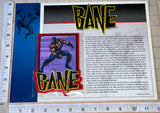 BANE SUPERVILLAIN DC COMICS GOTHAM CITY BATMAN WILLABEE & WARD PATCH