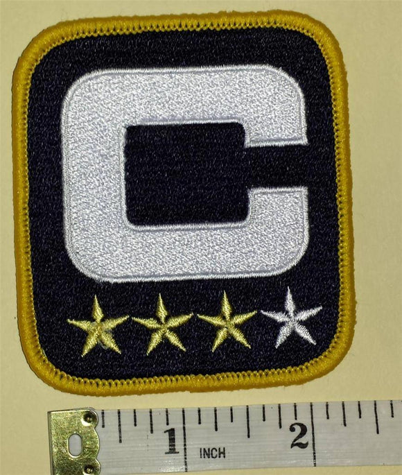 CHICAGO BEARS NFL FOOTBALL CAPTAIN 3 STARS *** PATCH