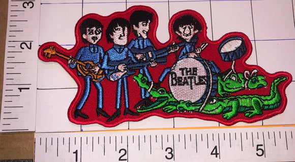 THE BEATLES TV SERIES CARTOON ROCK & ROLL BAND MUSIC PATCH