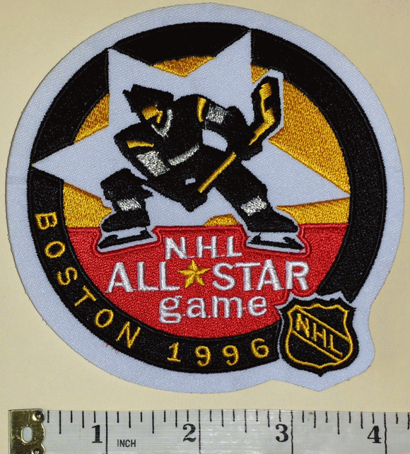 1996 BOSTON BRUINS ALL STAR GAME NHL HOCKEY BADGE CREST PATCH