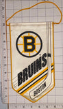 BOSTON BRUINS OFFICIALLY LICENSED NHL HOCKEY 10" PENNANT RAYON BANNER