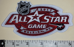 2011 CAROLINA HURRICANES NHL HOCKEY ALL STAR GAME RALEIGH N.C. EMBLEM PATCH