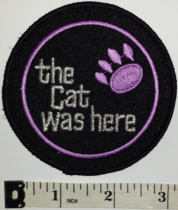 ARCTIC CAT THE CAT WAS HERE SNOWMOBILE SKIDOO SKI DOO CREST PATCH