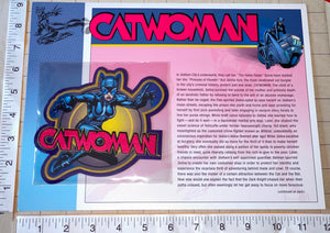 CATWOMAN DC UNIVERSE COMICS BATMAN GOTHAM CITY WILLABEE & WARD PATCH