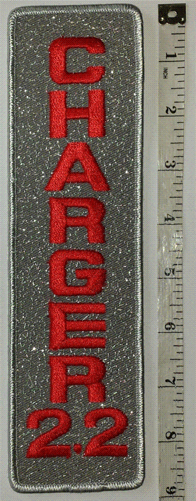 1 RARE VINTAGE DODGE CHARGER 2.2 MUSCLE CAR AUTOMOBILE CREST EMBLEM PA ...