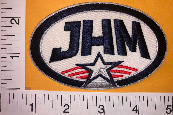 2009 Columbus Blue Jackets JHM Memorial Jersey Sleeve Patch John H McConnell