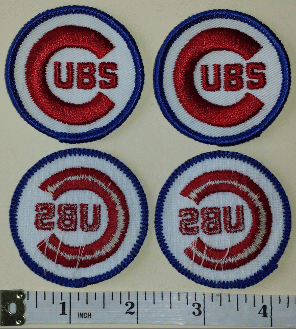 thumbnail image 2 of Chicago Cubs MLB Embroidered Patch – 3.5″ Round – Iron-On Or Sew-On – Free Shipping 2 of 6