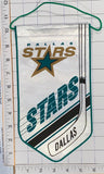 DALLAS STARS OFFICIALLY LICENSED NHL HOCKEY 10" PENNANT RAYON BANNER