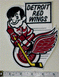 6 HOCKEY CARTOON PLAYER NHL HOCKEY BADGE CREST PATCHEES