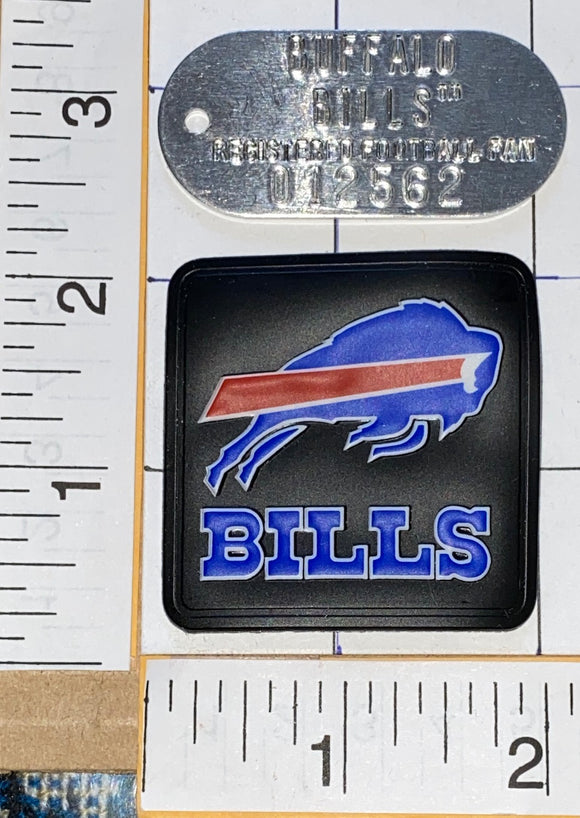 Buffalo Bills Patch NFL Football Sports League Embroidered Iron On 1.5x2.5