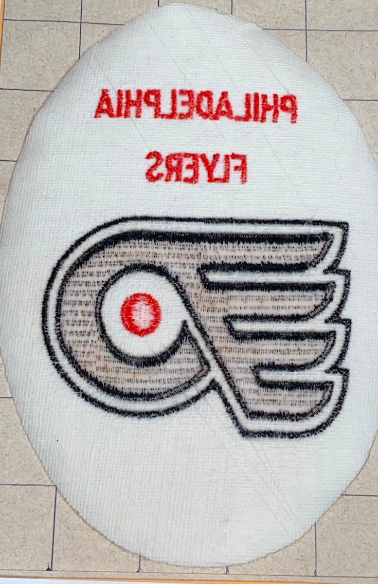 1 VINTAGE PHILADELPHIA FLYERS EGG SHAPED NHL HOCKEY EMBLEM CREST PATCH ...