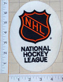 1 VINTAGE NHL HOCKEY LEAGUE EGG SHAPED NHL HOCKEY EMBLEM CREST PATCH