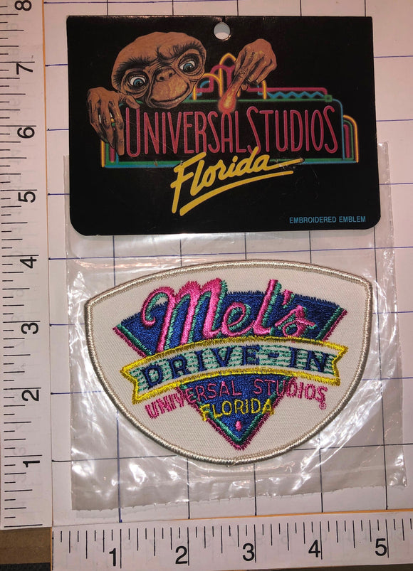 UNIVERSAL STUDIOS FLORIDA MEL'S DRIVE-IN EMBROIDERED PATCH MIP